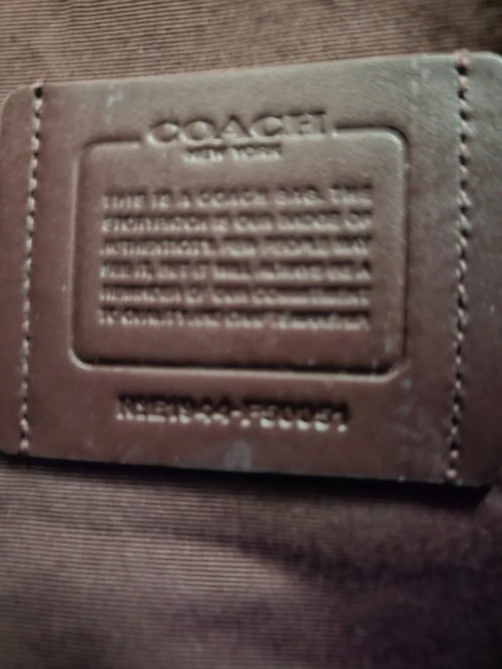 Coach style f50051